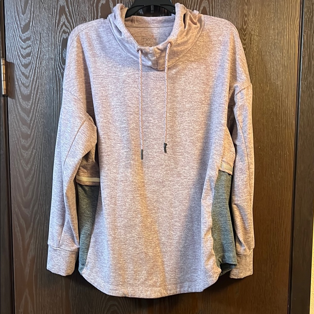 Tangerine Heathered Pullover